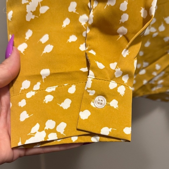 🆕 Dokotoo Elegant Floral Button Down Blouse. XL. Brand NWT!!💥💥 - Picture 3 of 5